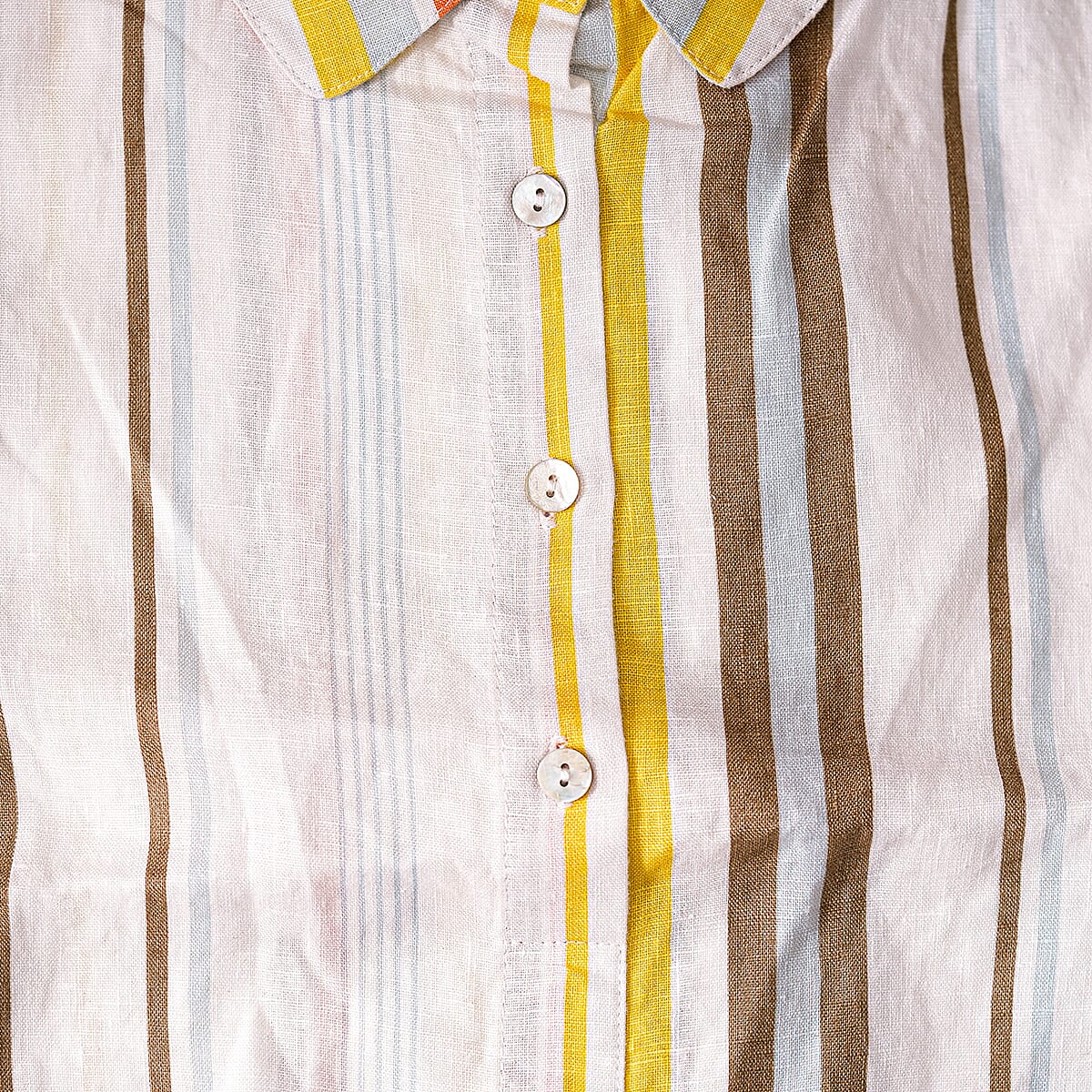  Lina Gabrielle Island Stripe Big Shirt-L image number 3