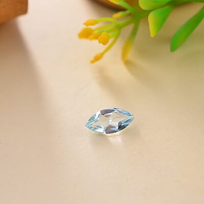 Sky Blue Topaz (Mrq 10x5 mm) 1.00 ctw