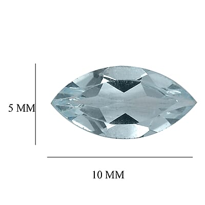 Sky Blue Topaz (Mrq 10x5 mm) 1.00 ctw