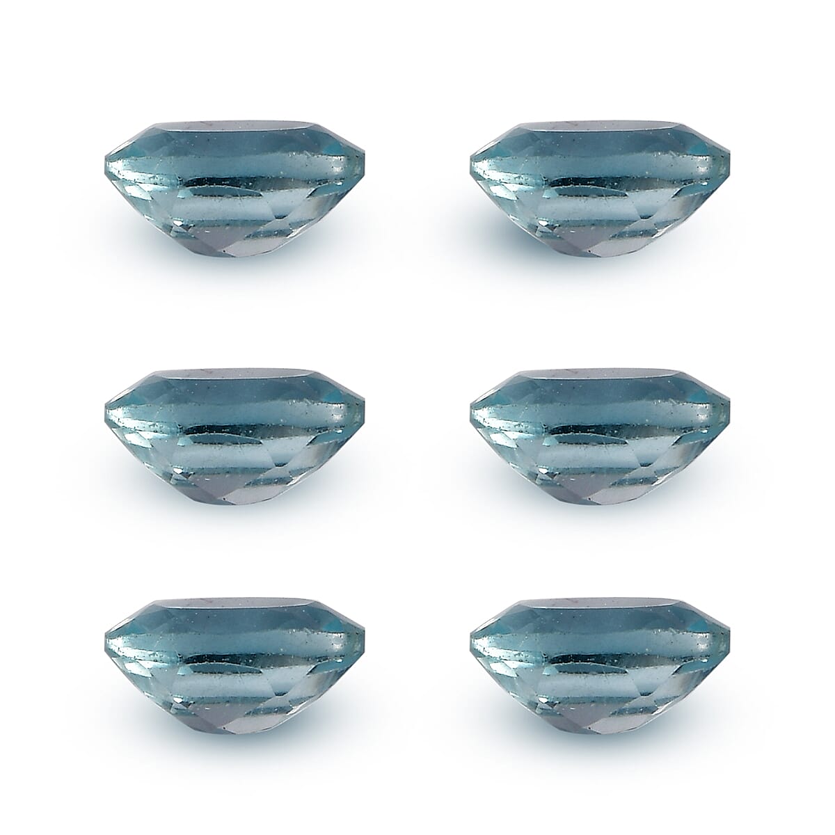 Sky Blue Topaz Set of 6 (Ovl 6x4 mm) 3.71 ctw