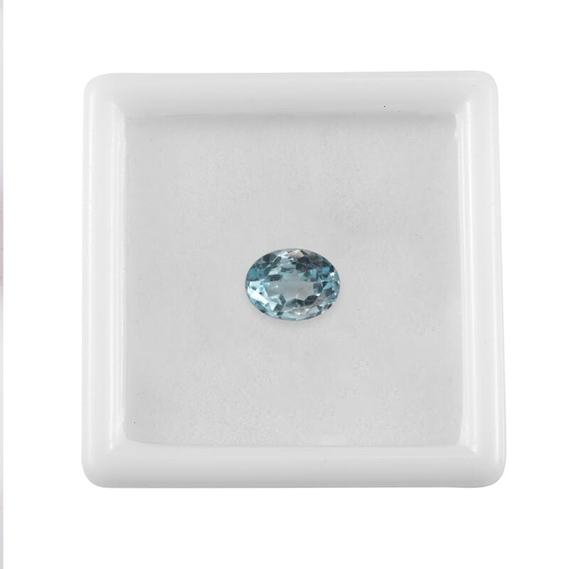 Sky Blue Topaz (Ovl 9x7 mm) 1.88 ctw