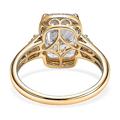 IGI Certified Luxuriant Lab Grown Diamond G VS 5.00 ctw Ring in 14K Yellow Gold (Size  10.0)