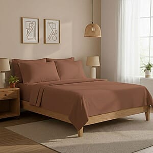 Seeboo 6pc Midnight Blue Microfiber Sheet Set -Full