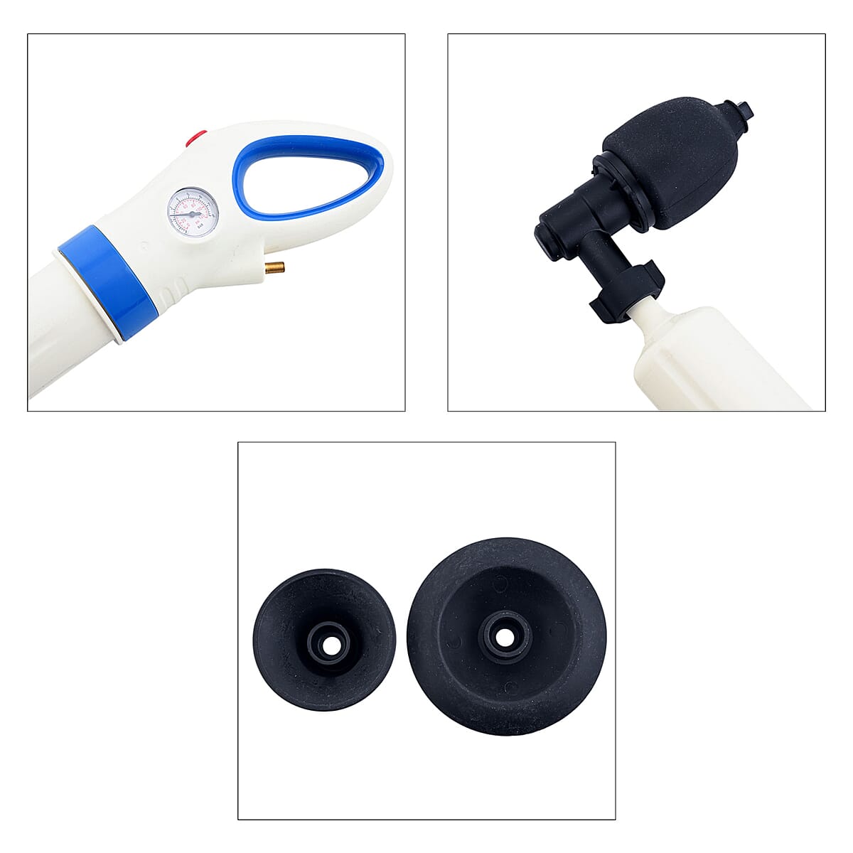 Ray Star Air Powered Drain Cleaner - White image number 6