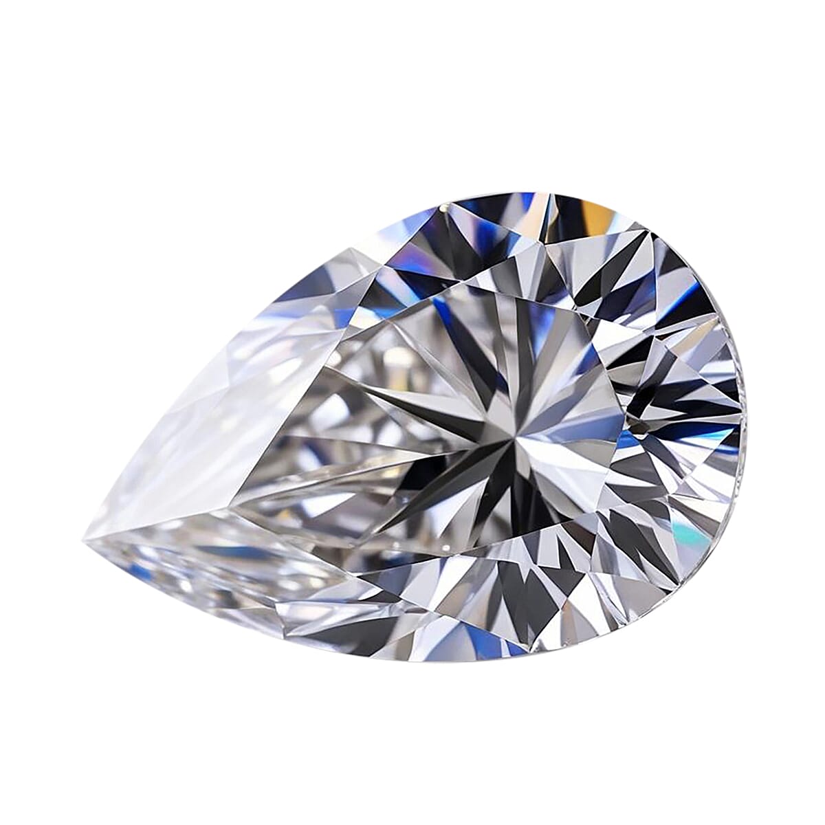Luxuriant 3.03 ctw Lab Grown Diamond Pendant in Sterling Silver