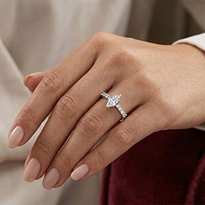 Luxuriant Lab Grown Diamond G-H SI 0.50 ctw Ring in 10K White Gold (Size 10.0)