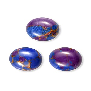 Mojave Purple Turquoise Set of 3 (Ovl 7x5 mm) 2.50 ctw