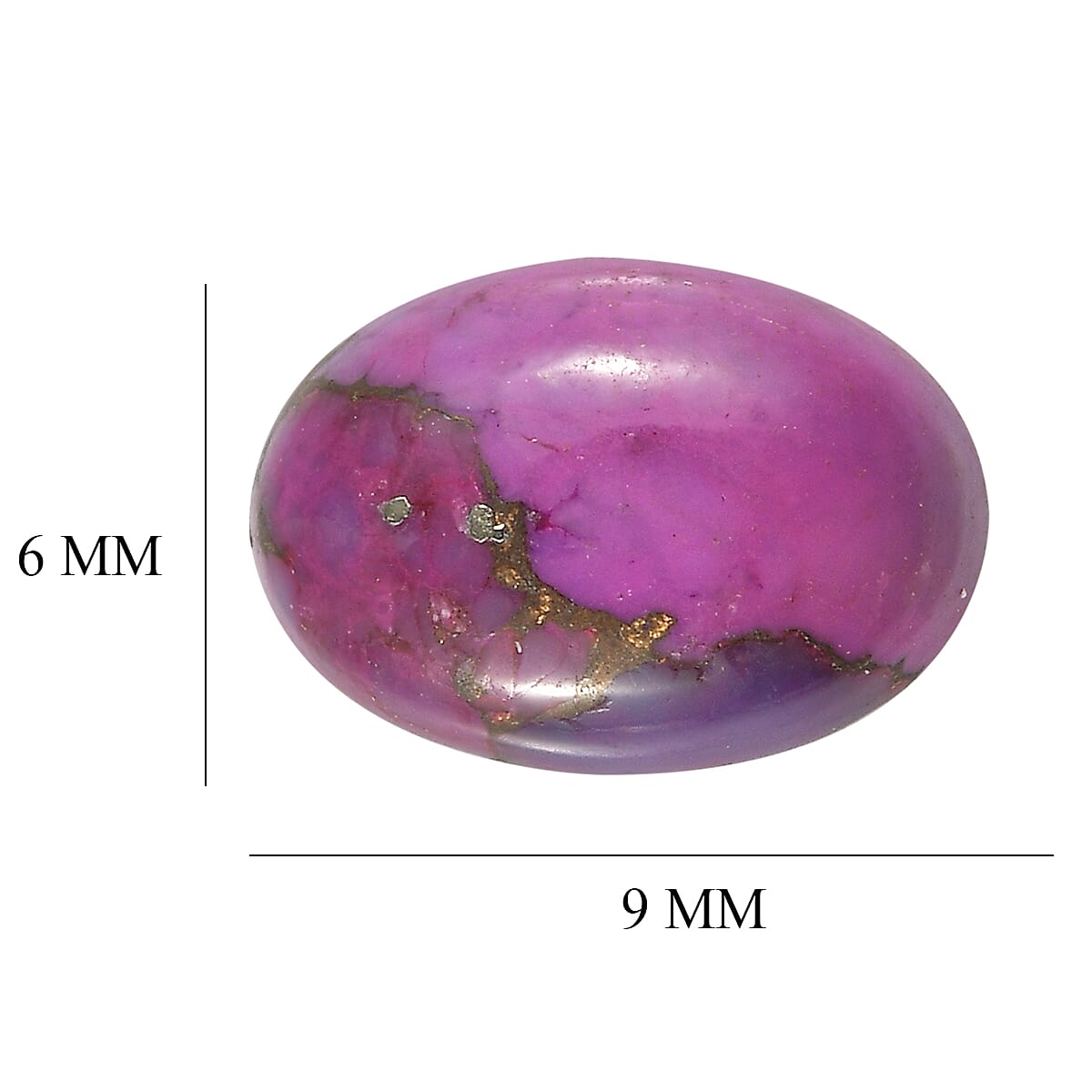 Mojave Purple Turquoise (Ovl 9x6 mm) 1.20 ctw