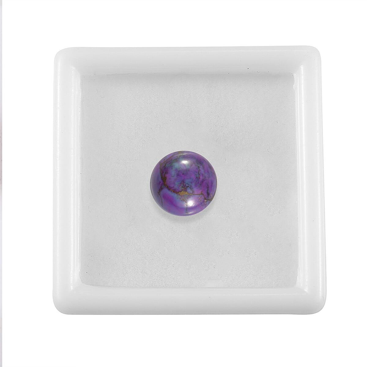 Mojave Purple Turquoise (Rnd 10 mm) 2.96 ctw