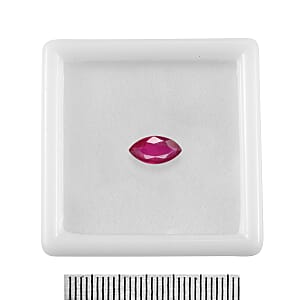 Premium Niassa Ruby (FF) (Mrq 10x5 mm) 1.07 ctw