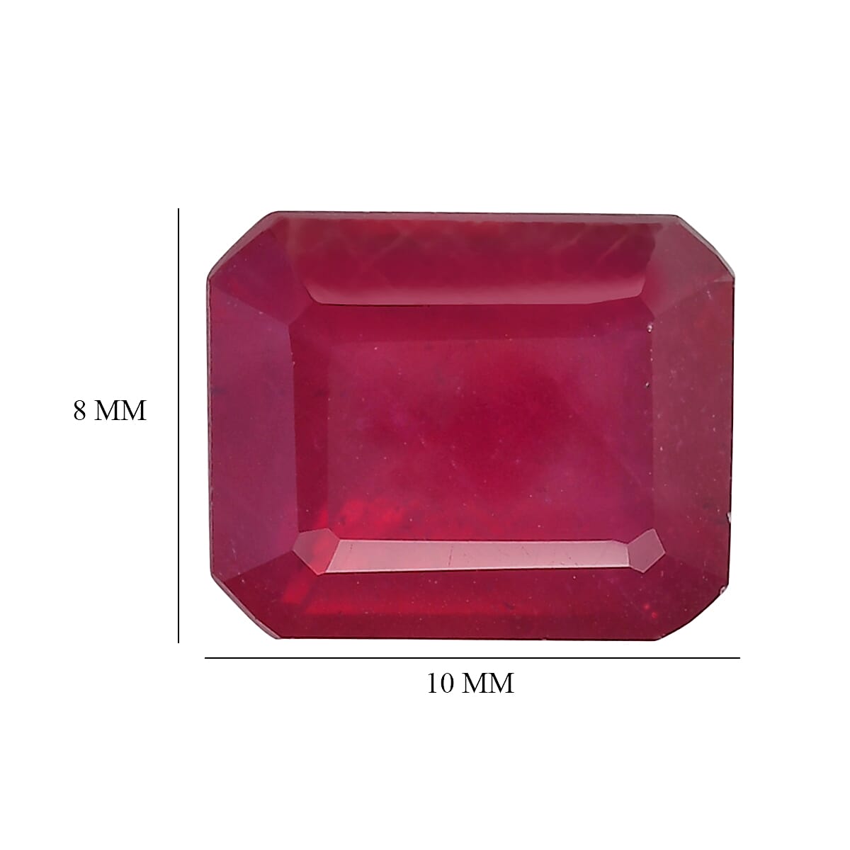 Niassa Ruby (FF) (Oct 10x8 mm) 4.21 ctw image number 4