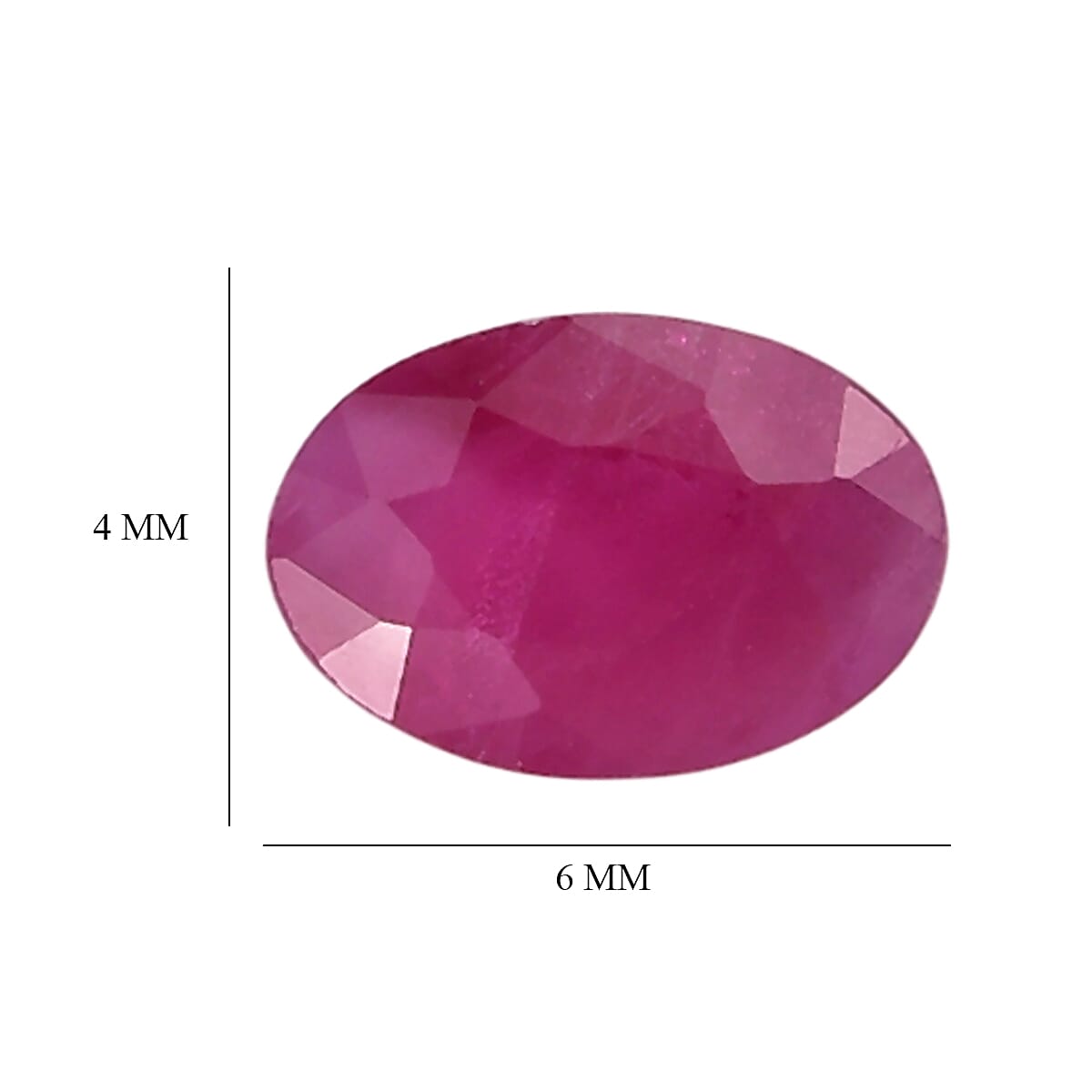 Niassa Ruby (FF) Set of 4 (Ovr 6x4 mm) 2.09 ctw