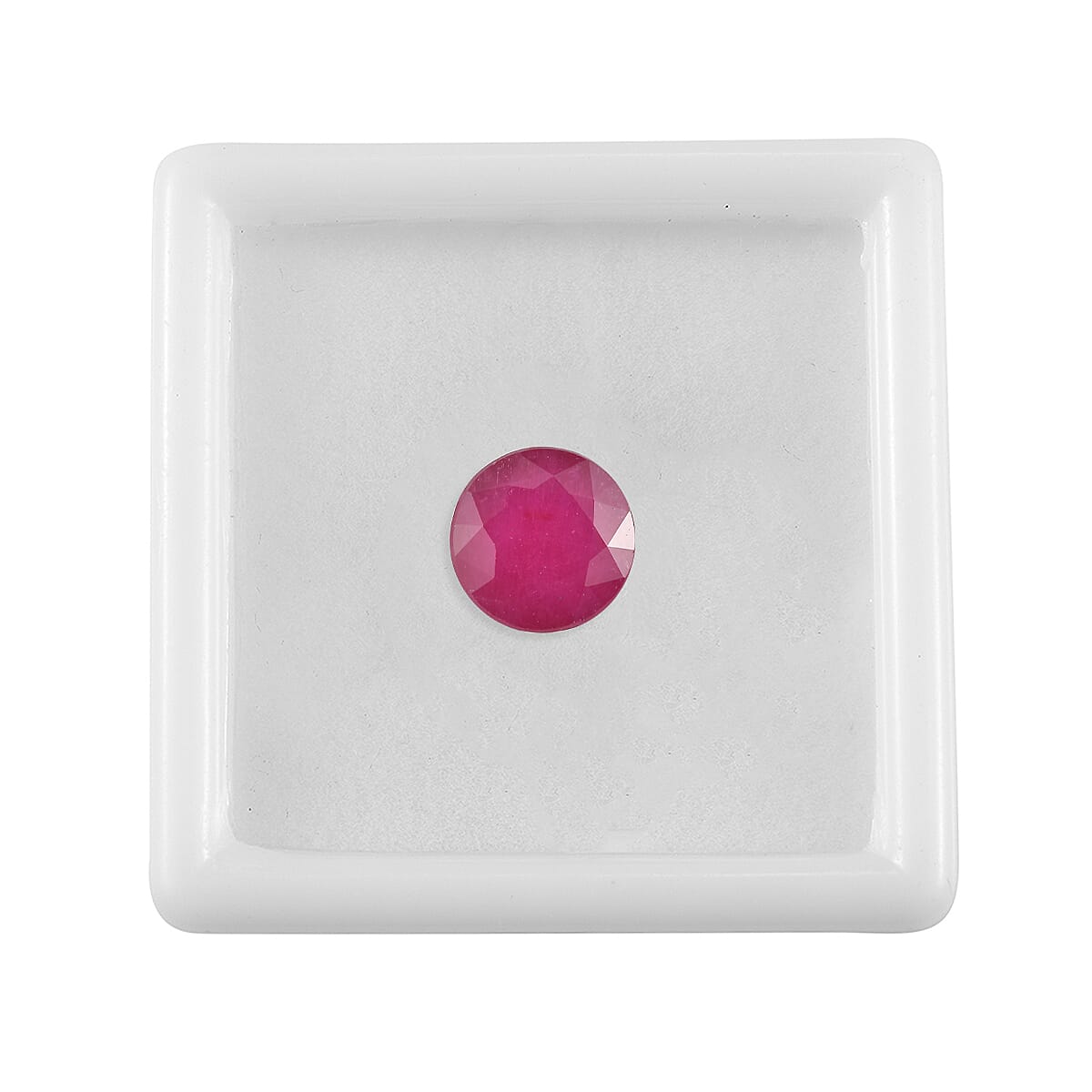 Niassa Ruby (FF) (Rnd 8 mm) 2.12 ctw