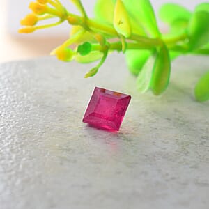 Niassa Ruby (FF) (Sqr 7 mm) 2.06 ctw