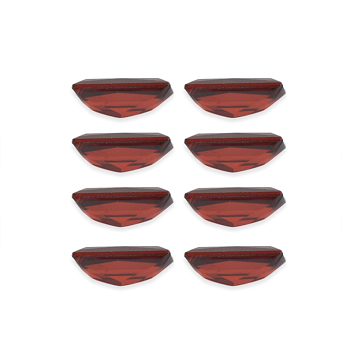 Mozambique Garnet Set of 8 (Bgt 10x5 mm) 15.34 ctw