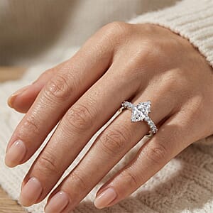 Luxuriant Lab Grown Diamond E-F VS 1.00 ctw Ring in 14K White Gold (Size 7.0)