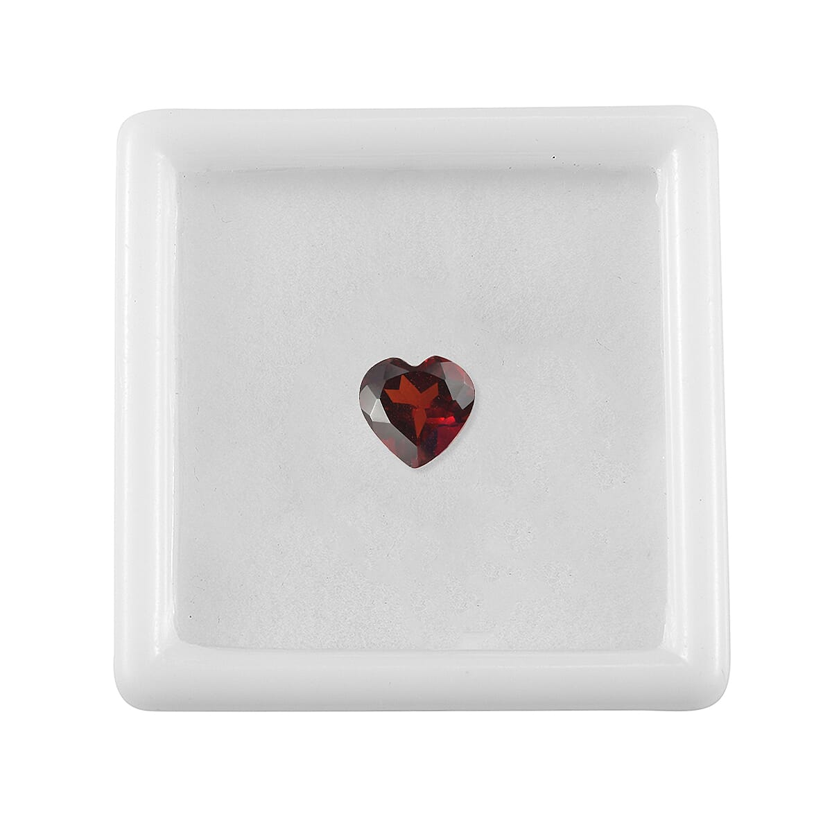 Premium Mozambique Garnet (Hrt 6 mm) 0.73 ctw