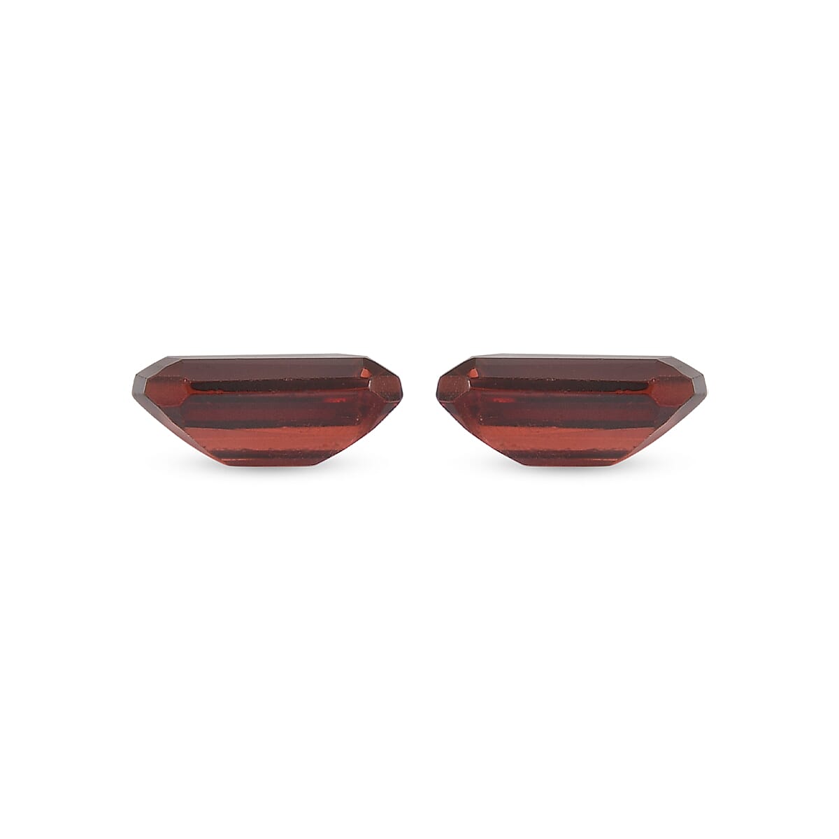 Premium Mozambique Garnet Set of 2 (Oct 6x4 mm) 1.13 ctw image number 2