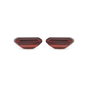 Premium Mozambique Garnet Set of 2 (Oct 6x4 mm) 1.13 ctw
