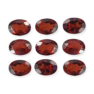 Mozambique Garnet Set of 9 (Ovl 7x5 mm) 8.32 ctw