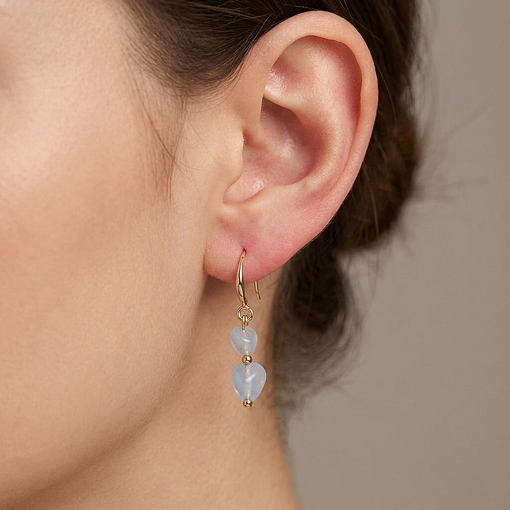 Mangoro Aquamarine 5.00 ctw Earrings in Silvertone