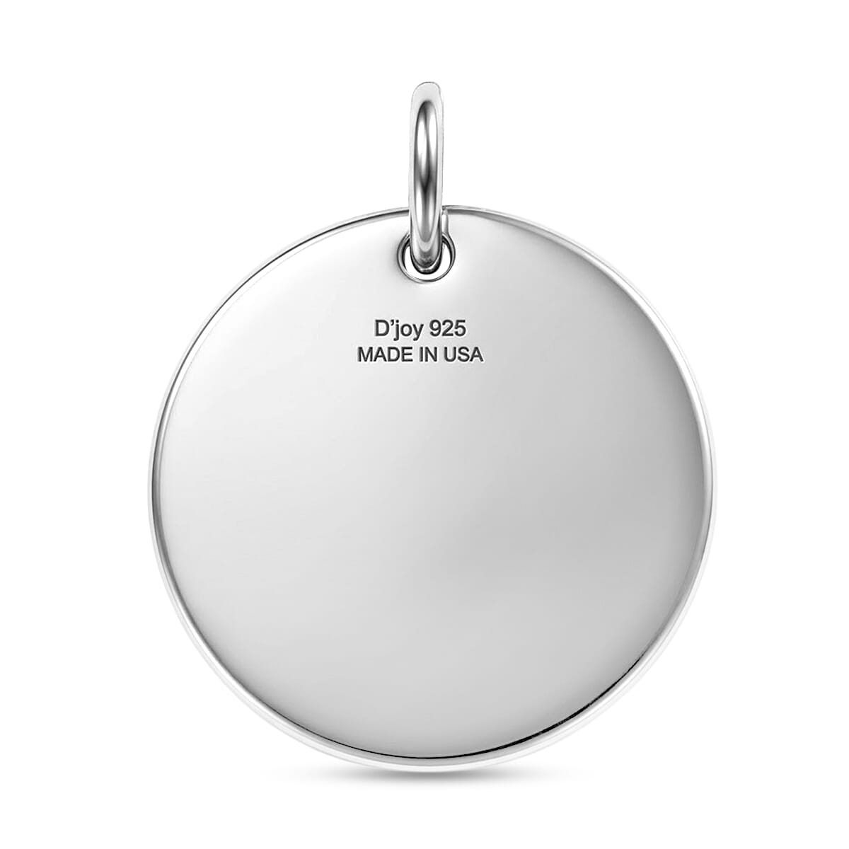 D'Joy 14K YG and Platinum Over Sterling Silver Fancy Pendant image number 4