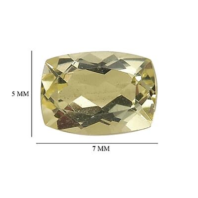 Green Gold Quartz Set of 2 (Cush 7x5 mm) 1.60 ctw