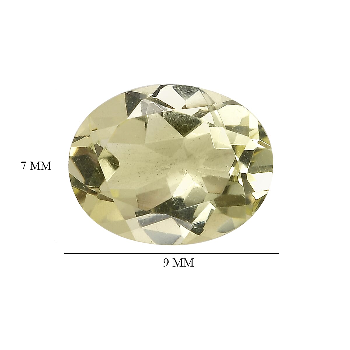 Green Gold Quartz Set of 2 (Ovl 9x7 mm) 2.93 ctw