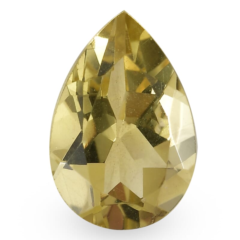 Green Gold Quartz (Pear 12x8 mm) 2.50 ctw
