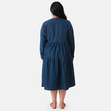 Dark Blue / One Size Plus - Product card gallery slide 2 (10291413582137)