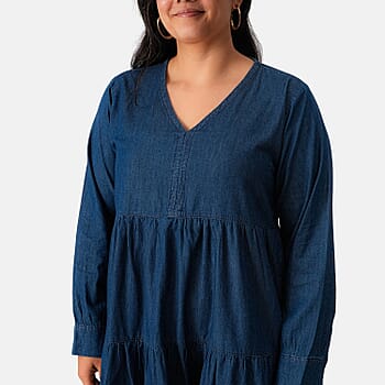 Dark Blue / One Size Plus - Product card gallery slide 4 (10291413582137)
