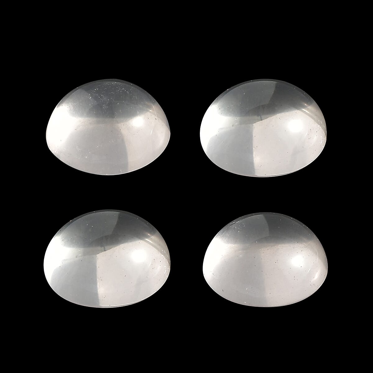 Rose Quartz Set of 4 (Rnd 7 mm) 5.08 ctw