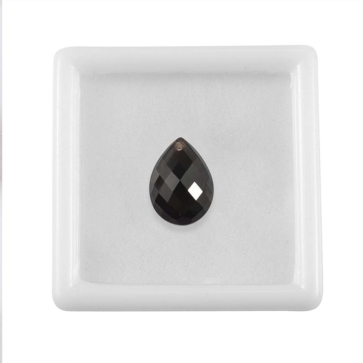 Smoky Quartz (Pear 14x10 mm) 5.10 ctw