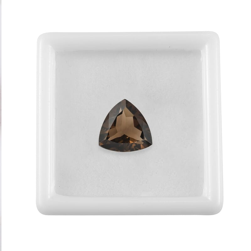 Smoky Quartz (Trl 12 mm) 4.06 ctw