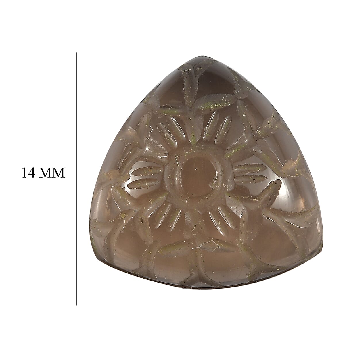 Premium Smoky Quartz (Trl 14 mm) 6.90 ctw image number 3