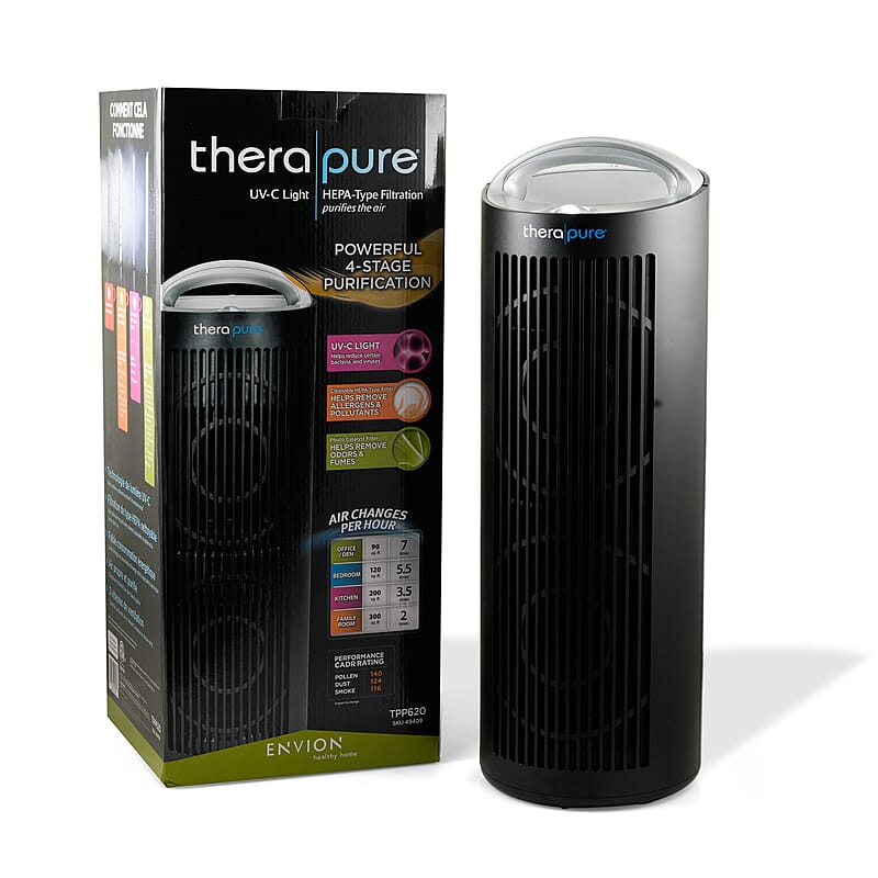 Thera Pure by Envion HEPA Air Purifier with UV Light Technology