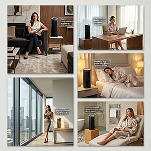 Thera Pure by Envion HEPA Air Purifier with UV Light Technology (Ships in 8-10 Business Days)