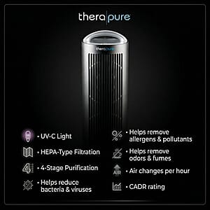 Thera Pure by Envion HEPA Air Purifier with UV Light Technology (Ships in 8-10 Business Days)