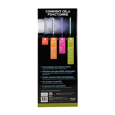 Thera Pure by Envion HEPA Air Purifier with UV Light Technology