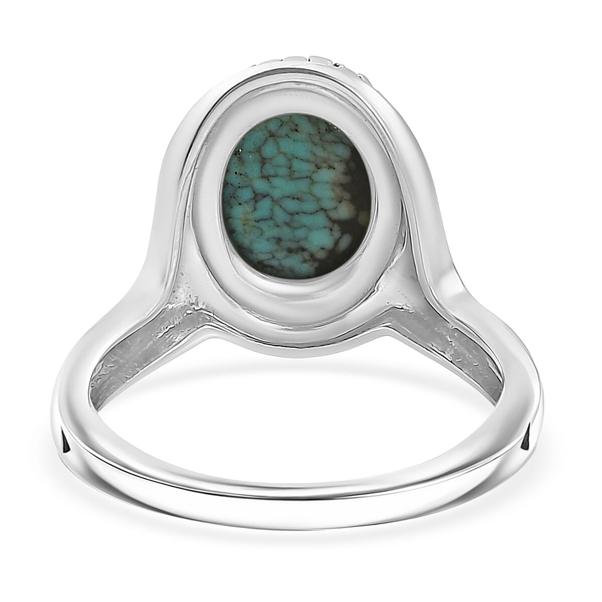 D'Joy Artisan Crafted Premium Blue Moon Turquoise 2.50 ctw Ring in Sterling Silver (Size 6.0)