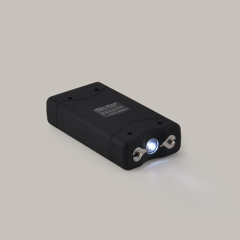 Livmore Black Electric Shock Flashlight