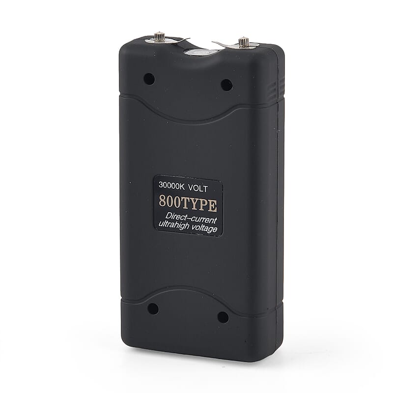 Livmore Black Electric Shock Flashlight
