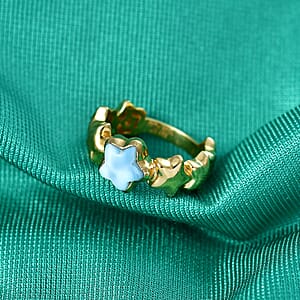 GP Larimar 2.10 ctw Ring in 18K Vermeil Yellow Gold Over Sterling Silver (Size 8.0)