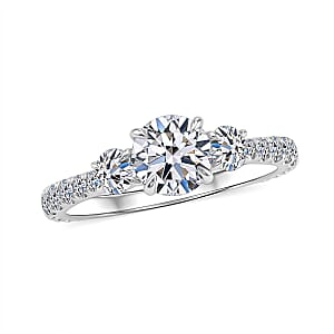 Lab Grown Diamond VS 2.00 ctw Ring in 14K White Gold (Size  10.0)