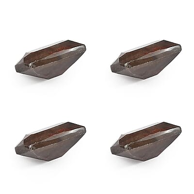 Chocolate Sapphire Set of 4 (Cush 8x6 mm) 7.30 ctw