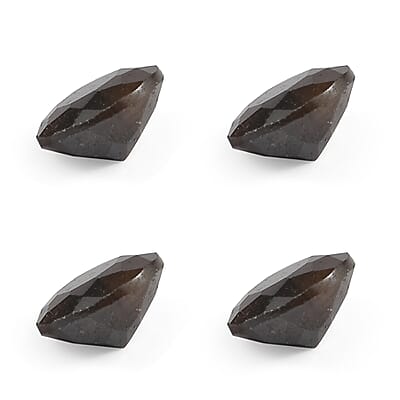 Chocolate Sapphire Set of 4 (Rnd 5 mm) 2.41 ctw