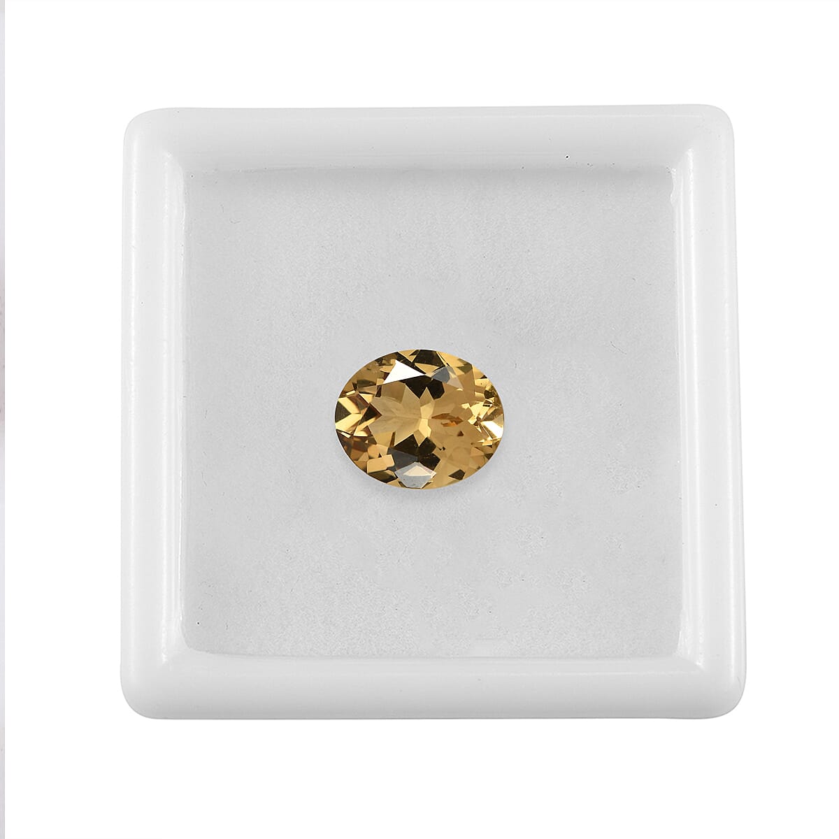 Brazilian Citrine (Ovl 11x9 mm) 3.29 ctw