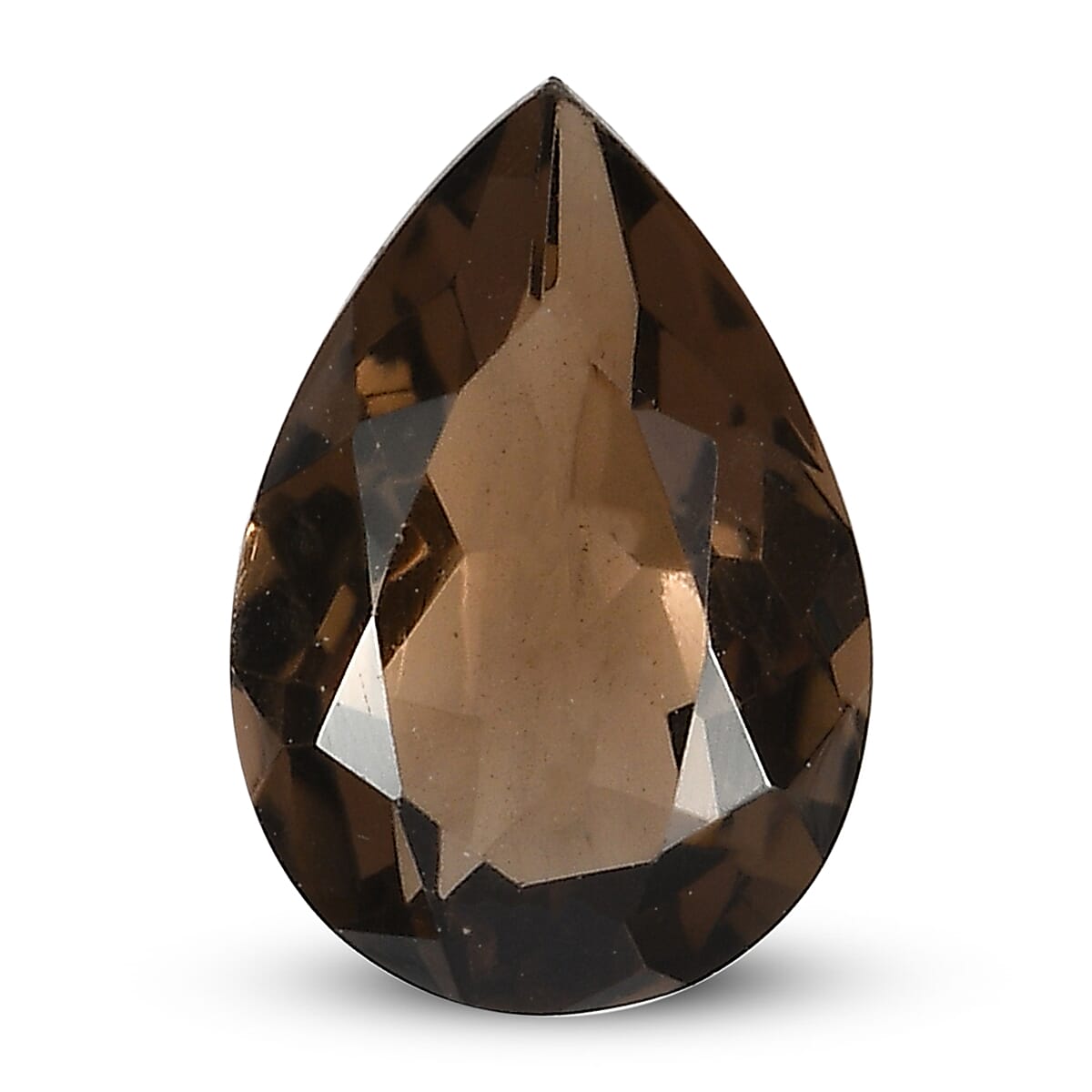 Smoky Quartz (Pear 10x7 mm) 1.46 ctw