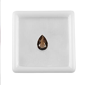 Smoky Quartz (Pear 10x7 mm) 1.46 ctw