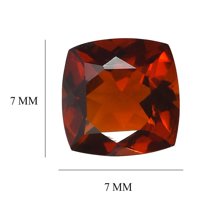 Premium Red Citrine (Cush 7x7 mm) 1.43 ctw